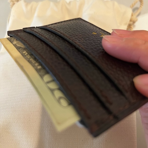 Calfskin men’s leather belt with card holder/ best gift 🎁 - Picture 11 of 12